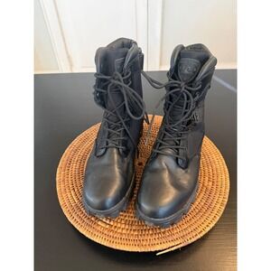 Rocky Alpha Force Mens Black Waterproof Side Zip Tactical Duty Boots FQ0002173